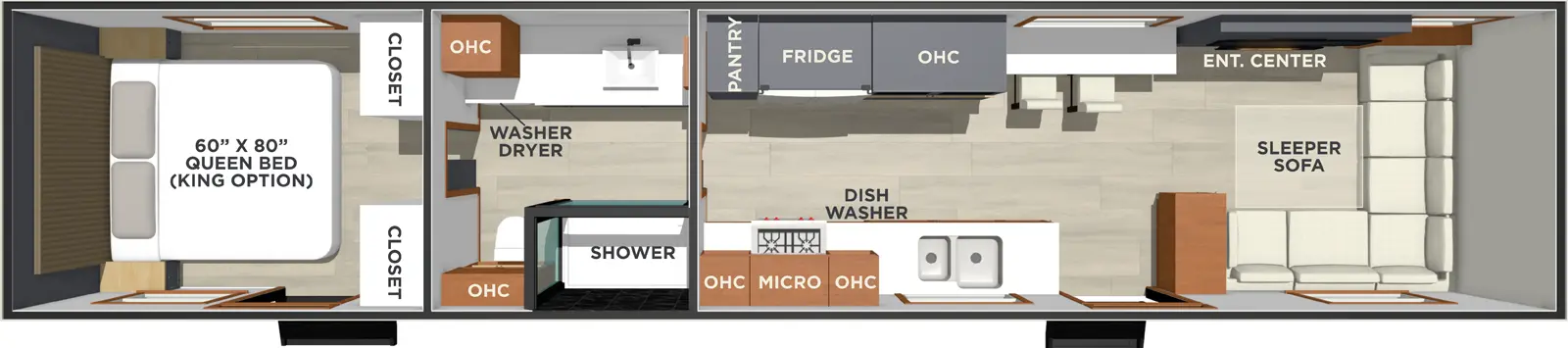 Lost Pines SEQUOIA Floorplan